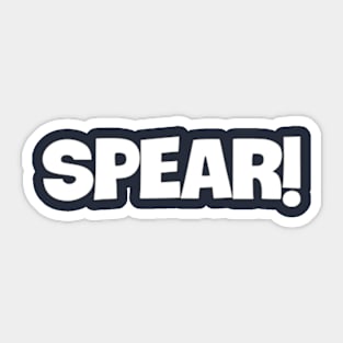 The Legacy of the Spear Sticker